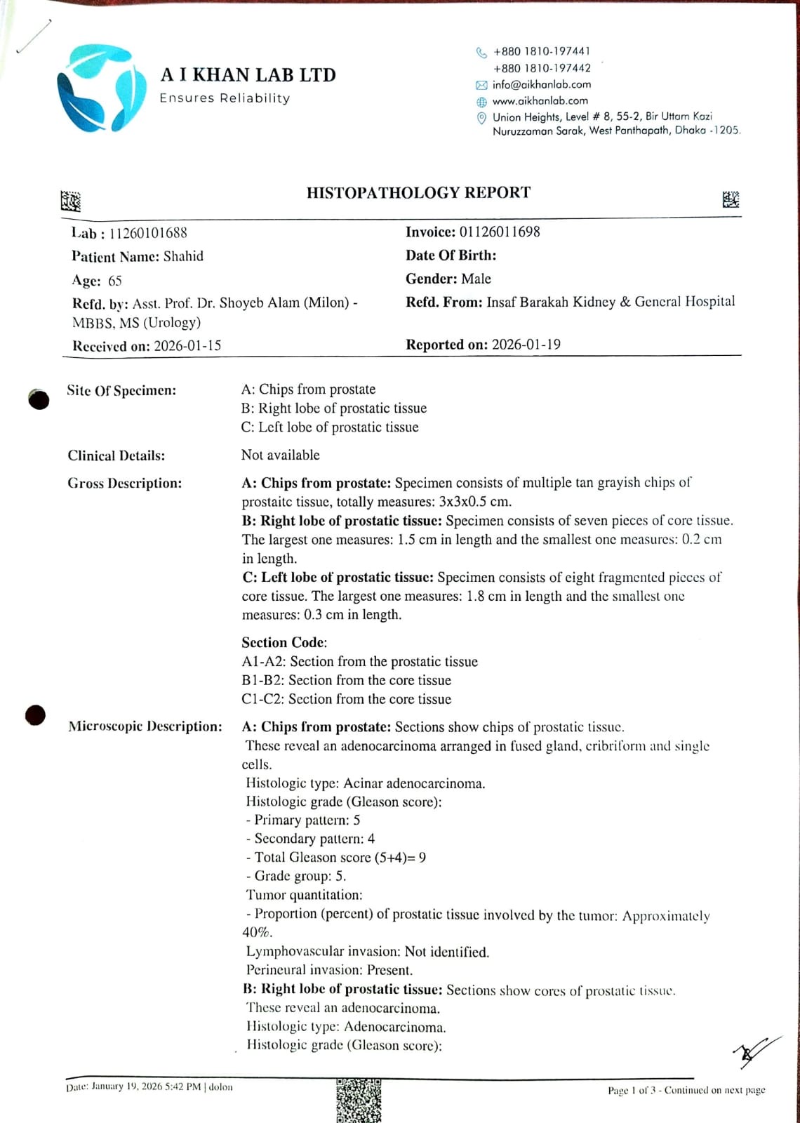 Seeking money for my father’s Cancer treatment 